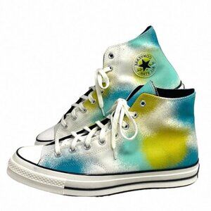 Converse Chuck 70 Shoes Canvas For Men Skate Sneaker Egret A03432C Top High Teal
